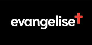 Evangelise Plus Logo on Black